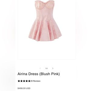 Airina Dress (Blush Pink) has little lace ruffled shorts built in! Legs for days